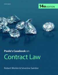 Poole's Casebook on Contract Law (14th Edition) - Epub + Converted Pdf